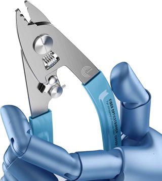 Elfcam - CS07 Abisolierzange in Längsrichtung, ergonomisch, für alle Kabel von 10 bis 25 mm, aus hochwertiger Aluminiumlegierung, mit einer allgemeinen rostbeständigen Oberfläche