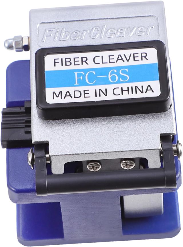 Präziser Glasfaserschneider mit 16 Positionen Klinge Blau Stahl