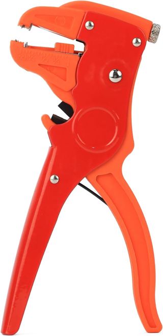 QWORK® Abisolierzange, 2-in-1 Abisolierwerkzeug, abisolierer zange für 0,2-6,0 mm² Kabel, für Kfz- und Elektrische Reparature