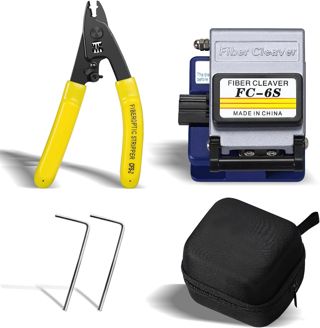 FTTH FC-6S Faserschneider mit 2 Inbusschlüsseln und CFS-2 Faserabisolierer