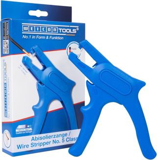 WEICON TOOLS Automatische Abisolierzange No. 5 Classic, Abisolierer für Kabel von 0,2-6 mm², Made in Germany