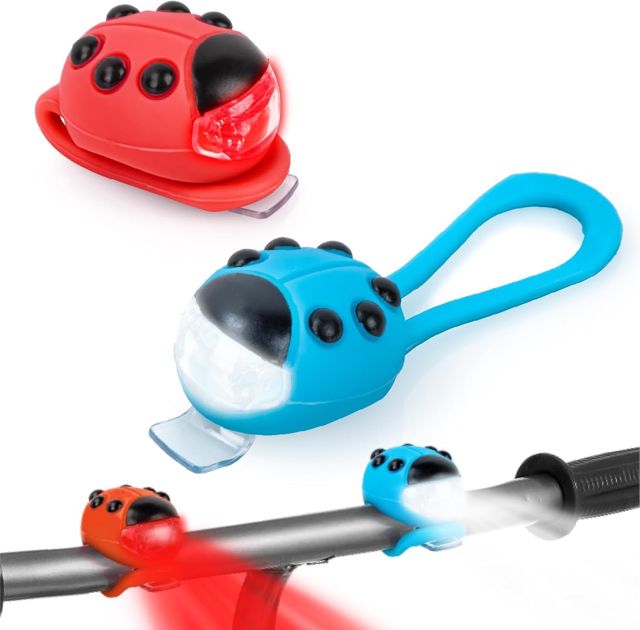 2 Stück Kinder-Scooter-Licht, LED Roller Licht für 3 Licht Modi