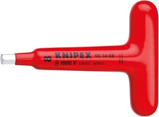 KNIPEX Schraubendreher für Innensechskantschrauben mit T-Griff 120 mm 98 14 06