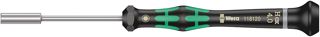 Wera 4 mm Präzision Sechskant Steckschlüssel-Schraubendreher, Länge 157 mm/Klinge 60 mm