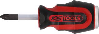 KS Tools 151.1107 ERGOTORQUEmax Schlagkappen-Schraubendreher, PH2, kurze Form