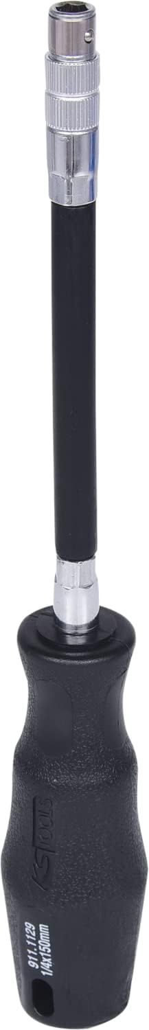 KS Tools 911.1129 1/4" ERGOTORQUE Bit-Schraubendreher flexibel, 200mm