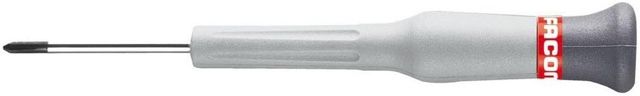 FACOM Schraubendreher Micro-Tech Klinge verchromt 3,0x35 mm, Phillips PH0, 1 Stück, AEFP.0X35