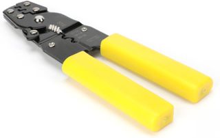 Housoutil Elektrikerzange Kompressionswerkzeug Koaxialkabel Abisolierzange mit Crimpzange Koaxial-kompressionswerkzeug zum Schneiden und Verbinden