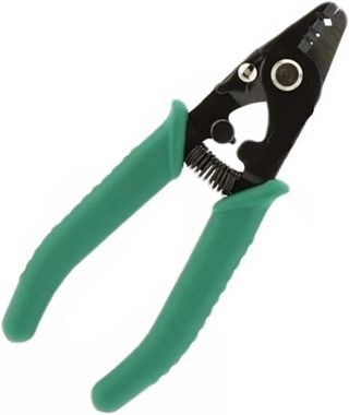 Abisolierzange Glasfaser-Stripper, multifunktionale Abisolierzange, robuste Universal-Crimpzange, Schneidzange, Werkzeug for Handterminals