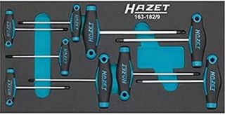 Hazet T-Griff Torx Schraubendreher-Satz, 163-182/9