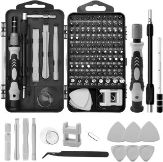 Feinmechaniker Schraubendreher Set Mini Werkzeug 115 in 1 Präzisions Werkzeug Kit mit 98 Bits für PC Computer Laptop PS5 iPhone Tablet Xbox Spielzeug Uhren Kamera
