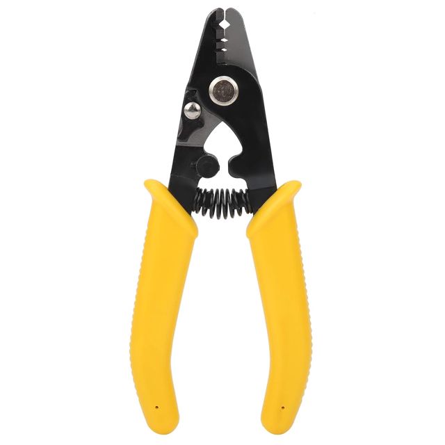 3 Löcher Abisolieren Zange Fiber Optic Stripping Tool Nicht Verletzt Draht Core Abisolierzange Cutter Werkzeug Elektriker Zange