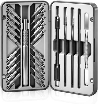 Feinmechaniker Schraubendreher Set, Grau, 26-in-1