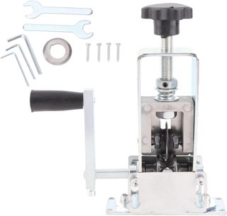 Elektrische Bohrer Drahtstripping Maschine 1-21 mm Schwerkraft Futtermittel-Stripper-Stribel Handwerkskurbel betriebene Kupferdrahtstripper für Schrottkabel Recycling kleine