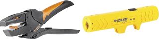 WEIDMÜLLER Abisolierzange Stripa x AWG 28-7 0.08-10 mm², Länge 190 mm, 9005000000 & JOKARI T30120 Universal Entmanteler Nr. 12, 30120