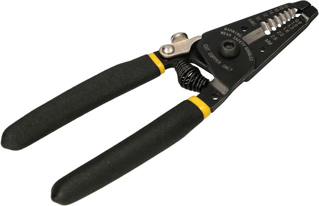 KOTARBAU® Abisolierzange 160 mm 0,8-2,6 mm Abmantelungszange für Elektriker Entmanteler Elektrowerkzeug Abmantelwerkzeug