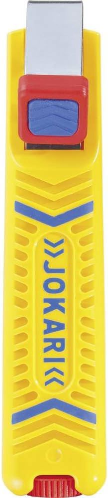 JOKARI®original Kabelmesser Secura Nr.16, zum Abisolieren von Rundkabel (z.B.NYM/NYY) 4 bis 16mm Ø, Art.Nr.10160
