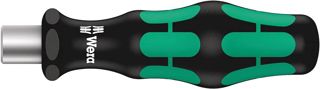 Wera 813 Bits-Handhalter, 1/4 Zoll x 78 mm, Wera 05051274001 , schwarz