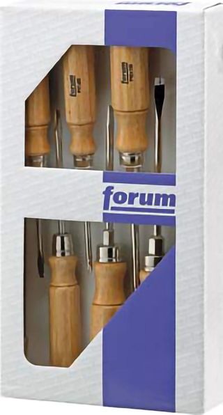 Forum Schraubendreher-Satz 6-teilig Holzheft PH, 4317784850605