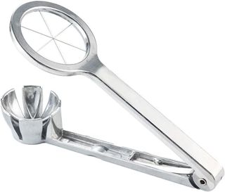 Eierschneider für hartgekochte Eier in Hotels, eleganter und funktionaler Eierschneider, Eierschalensollbruchstellenverursacher, rostfreier