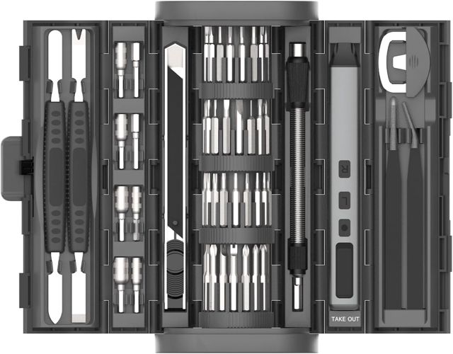 83-in-1-Schraubendreher-Set, Mehrzweck-Präzisions-Reparaturwerkzeug-Set, professionelles magnetisches Reparaturwerkzeug-Set mit 71 Bits für Computer, PC, Telefon, Laptop, Drohnen, Uhr, Xbox, PS5