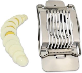 Käseschneider aus Edelstahl Eierschneider mit Schneidedrähten Eierwürfelschneider Schneidemaschine für Eier Obst und Käse und Langlebig