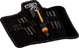 Bahco Wechselbit Schraubendreher-Set, 6-teilig Sechskant