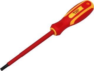 BRILLIANT TOOLS BT068002 VDE Schraubendreher Schlitz 3, 0 x 75 mm [Powered by KS TOOLS]