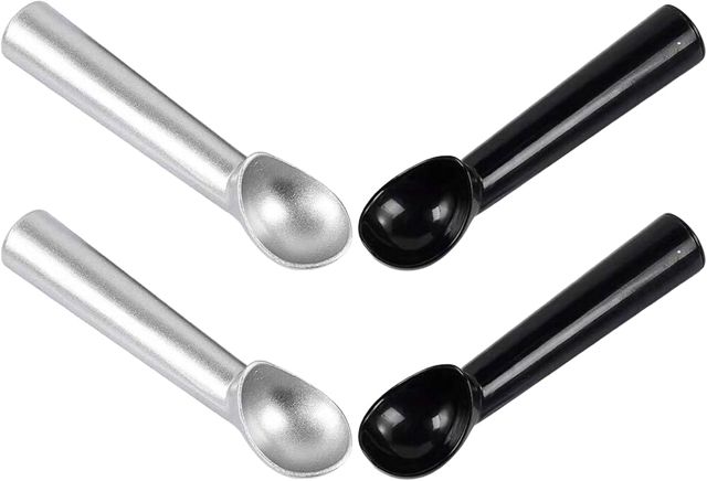 4 Stück Eisportionierer, 18cm, Eiskugel und Fruchtportionierer