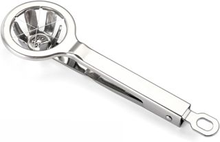 Eierschneider aus Edelstahl 304 für hartgekochte Eier, Silber
