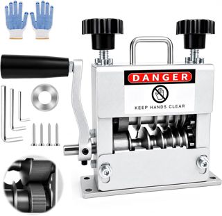 Kabelabisoliermaschine, Kabel Abisoliermaschine mit Andruckrolle & Halbumwickelte Schallwand, 0,4-17 mm Kabel Abisolierer Maschine, Schutz des Inneren Drahtkerns, Elektrisches Abisolierwerkzeug