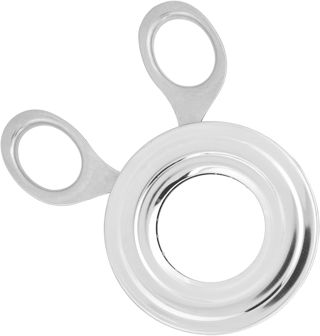Eierschneider, Küchenwerkzeug aus Edelstahl Zum Mühelosen Eierschälen mit Design mit Mehreren Zähnen und Ergonomischem Griff für Kochbegeisterte
