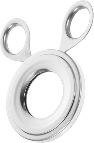 Baluue Eieröffner aus Edelstahl mit Scharfem Eierschneider und Praktischer Schneidefunktion zur Einfachen Öffnung von Rohen und Gekochten Eiern in Küche