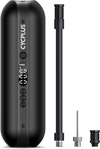 CYCPLUS Elektrische Reifenpumpe, 150PSI, Auto-Stopp