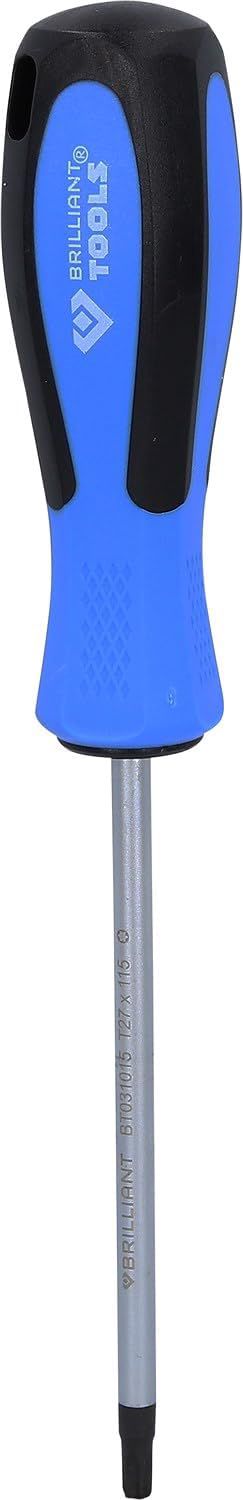 BRILLIANT TOOLS BT031043 Schraubendreher TORX, T10 100mm [Powered by KS TOOLS]