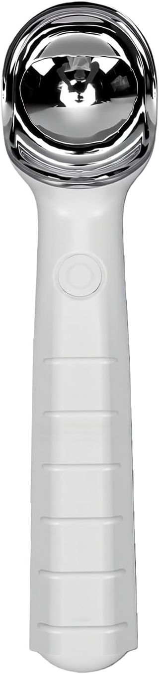 XUMIUZIY Elektrischer Beheizter Eisportionierer mit USB-C-Ladung (WHITE)