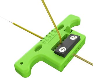 Dpofirs MAST5 Loose Tube Cable Tape Stripper, ABS Professional Mehrfachkabel-Stripper für Heimwerker, tragbarer Stripper für 1,9~3,0 mm abisolierte Fasern