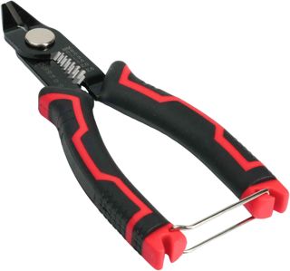 3-in-1 Abisolierzange, Seitenschneider klein und Schneidezange für 20-10 AWG Kabel – Ergonomischer Anti-Rutsch-Griff, Robuste Bauweise für präzise Elektronik- und Platinenarbeiten