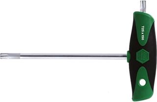 Wiha Stiftschlüssel mit Quergriff ComfortGrip TORX® mattverchromt (26177) T30 x 150 mm