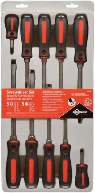 Mayhew Select 66306 Cats Paw Schraubendreher-Set, 10-teilig
