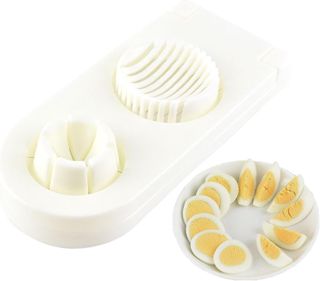 Hartgekocht Eierschneider 2 in 1 spülmaschinengeeigneter Zerkleinerer