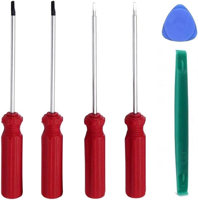 4 Stück Dreikant-Schraubendreher-Set, 1,4 mm, 1,8 mm, 2,0 mm, 2,3 mm, zur Befestigung von elektronischem Spielzeug, Haushaltsgeräten, Reparaturen mit Hebelwerkzeugen