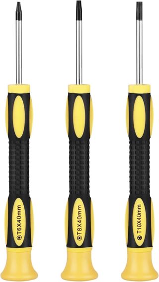 EEEKit Schraubendreher Set, T6 T8 T10 Präzisions Magnetische Schraubendreher für PS5, PS4, PS3, Xbox One, Xbox 360 Controller Reparatur