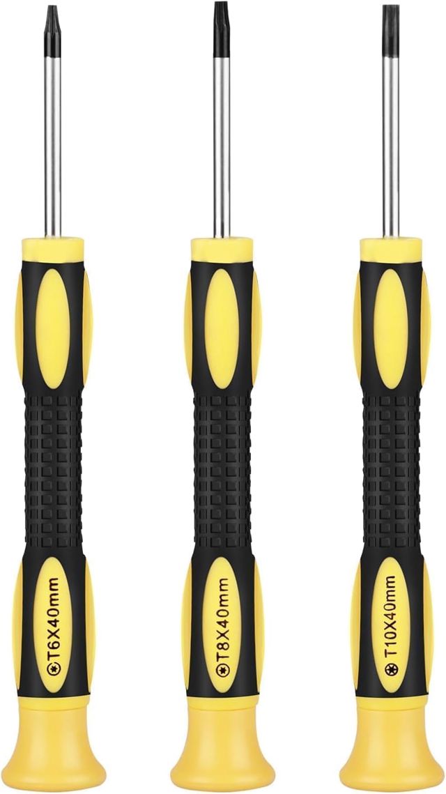 EEEKit Schraubendreher Set, T6 T8 T10 Präzisions Magnetische Schraubendreher für PS5, PS4, PS3, Xbox One, Xbox 360 Controller Reparatur