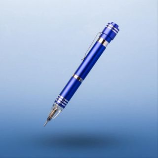 Modelcraft PSD1006 Präzisions-Schraubendreher mit magnetischer Halterung, LED-Taschenlampe und 6 Bits