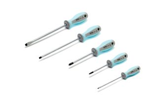Weller Xcelite XPE500 5‑teiliges ESD‑sicheres Schraubendreher‑Set – Kreuzschlitz & Schlitz, Pro Series
